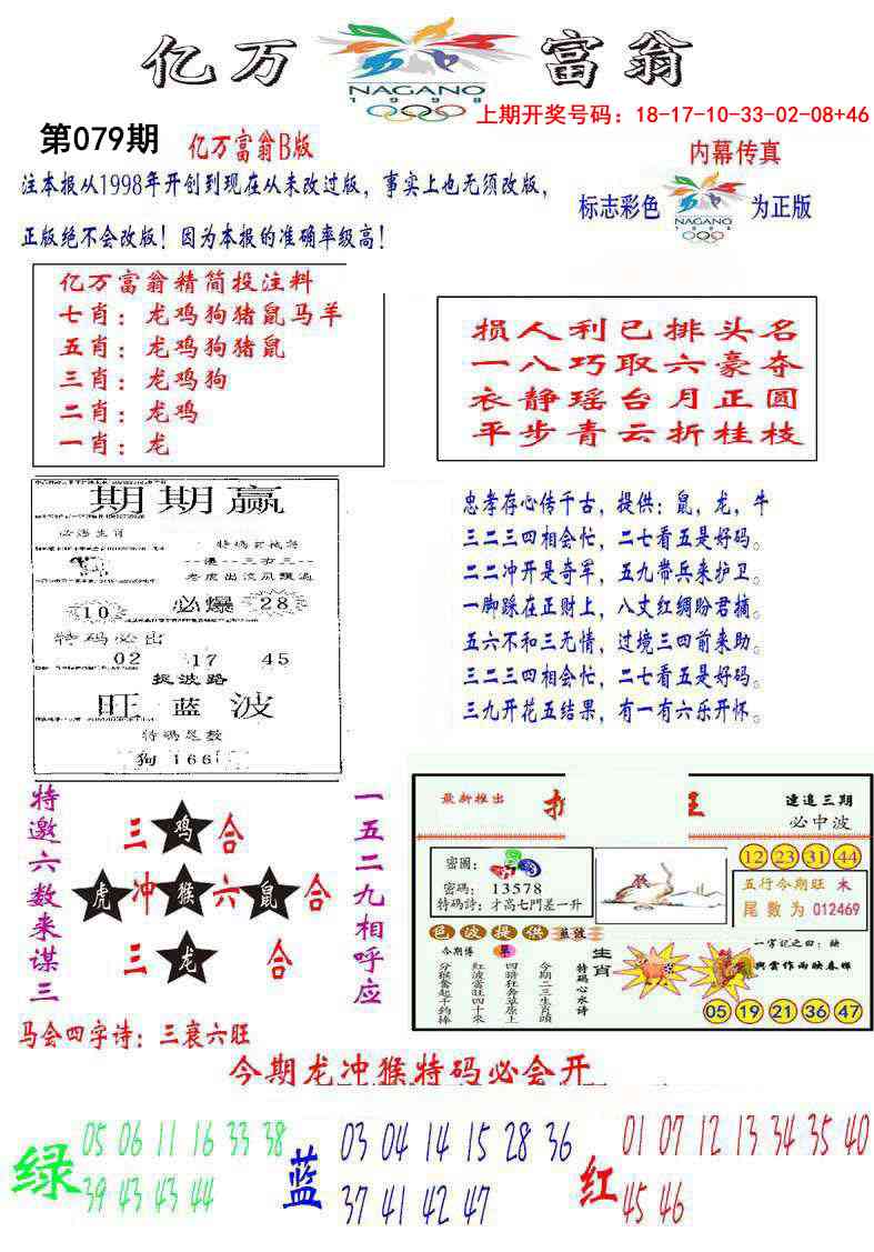 079期亿万富翁B[图]